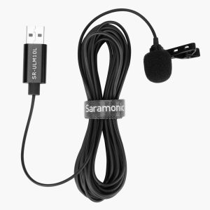 Saramonic SR-ULM10L Clip-On USB Lavalier Microphone
